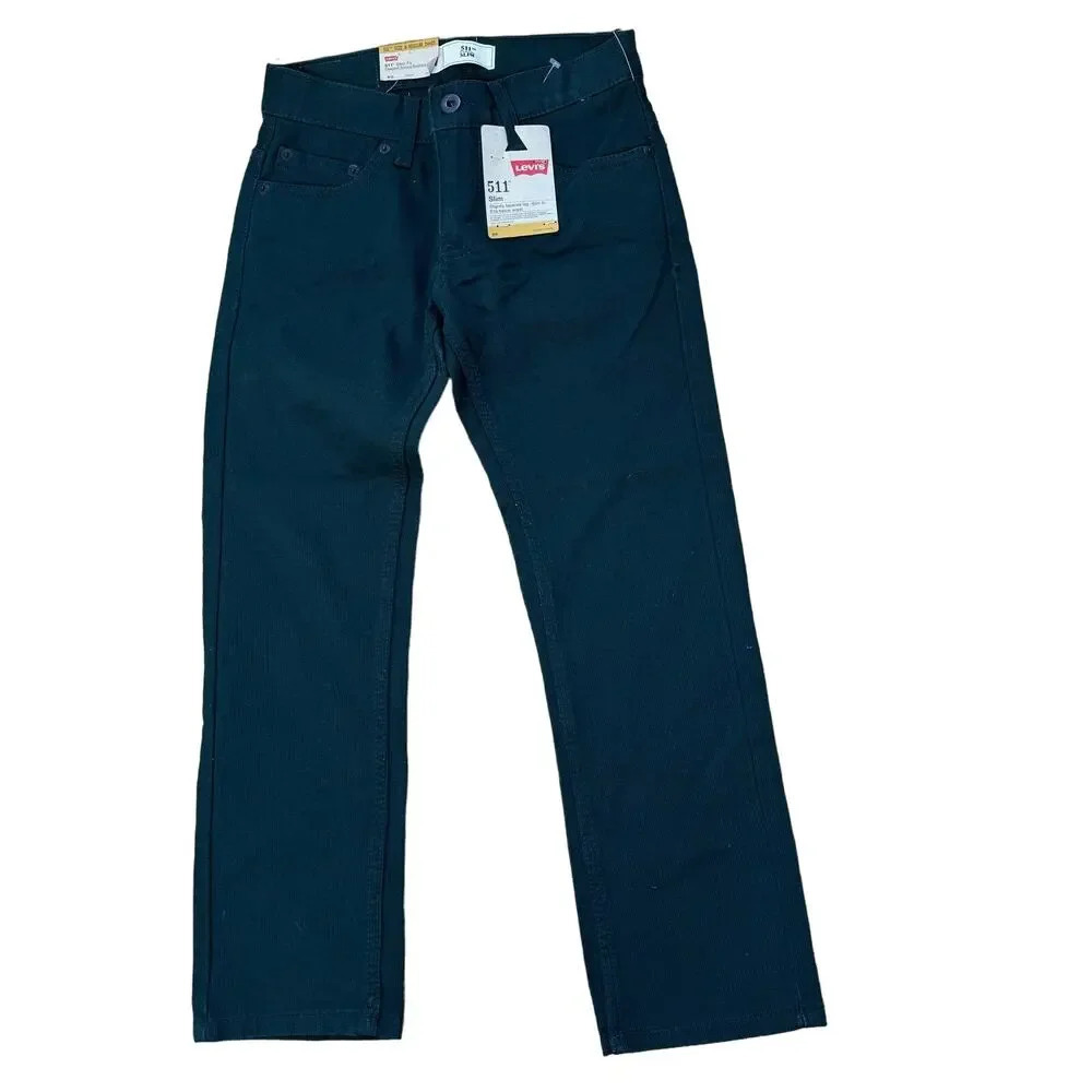 Levi’s Strauss &‎ Co 5”11 Olive green Slim Fit Sz 24x22 (8Reg) Kids